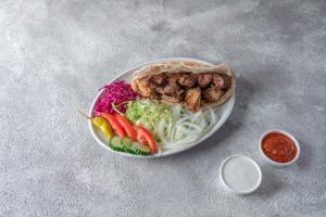 Chicken And Lamb Shish Kebab